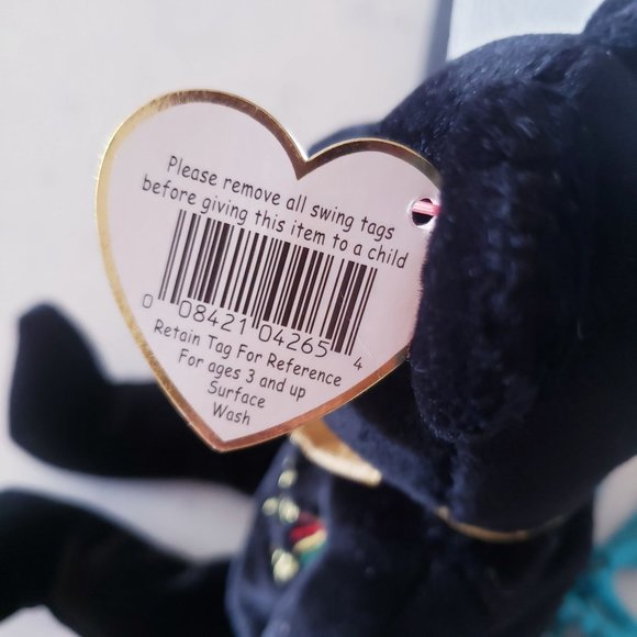 Ty Beanie Baby The End 1999 Y2k Millennium Teddy Bear errors - Picture 12 of 14